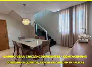 Cobertura, 4 Quartos, 3 Vagas, 1 Suite em Vera Cruz, Contagem, MG valor de R$ 800.000,00 no Lugar Certo