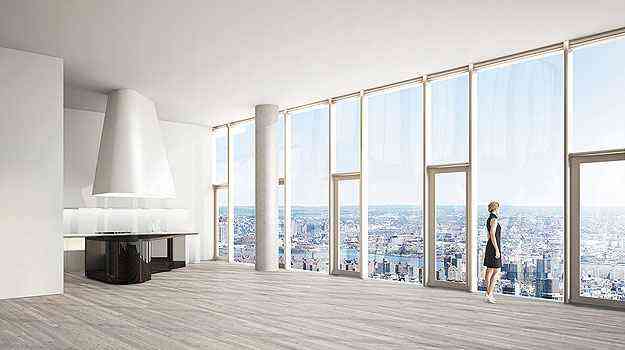 Vistas nicas, conforto para poucos e design de ponta, como neste apartamento do 56 Leonard - 56 Leonard/Divulgao