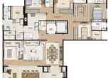 Apartamento, 4 Quartos, 4 Vagas, 4 Suites