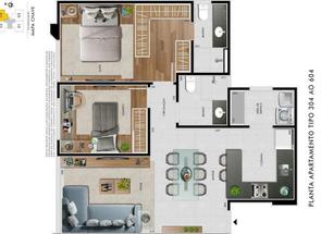 Apartamento em Castelo, Belo Horizonte, MG valor de R$ 795.000,00 no Lugar Certo