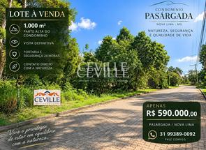 Lote em Condomínio em Avenida Manuel Bandeira, Passárgada, Nova Lima, MG valor de R$ 585.000,00 no Lugar Certo
