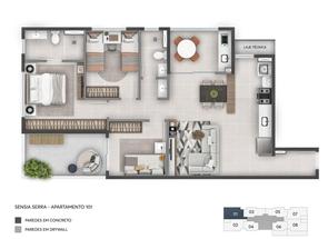 Apartamento, 2 Quartos, 1 Vaga em Serra, Belo Horizonte, MG valor de R$ 702.990,00 no Lugar Certo