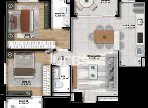 Apartamento, 2 Quartos, 1 Vaga, 2 Suites em Rua 140, Setor Marista, Goiânia, GO valor de R$ 884.000,00 no Lugar Certo
