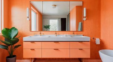 Arm�rio com espelho no banheiro: 10 raz�es para investir