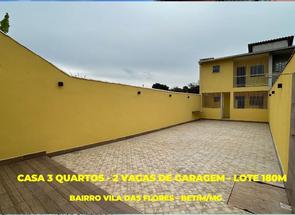 Casa, 3 Quartos, 2 Vagas em Vila das Flores, Betim, MG valor de R$ 340.000,00 no Lugar Certo