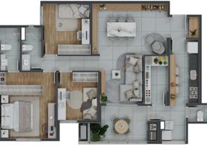 Apartamento, 3 Quartos, 2 Vagas, 1 Suite em Piemonte, Nova Lima, MG valor de R$ 2.153.786,00 no Lugar Certo