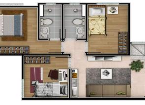 Cobertura, 3 Quartos, 2 Vagas, 1 Suite em Santa Rosa, Belo Horizonte, MG valor de R$ 812.500,00 no Lugar Certo