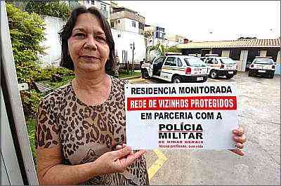 Pedagoga Marilda Xavier Lara participa de programa no Bairro Castelo - Beto Magalhes/EM/D.A Press