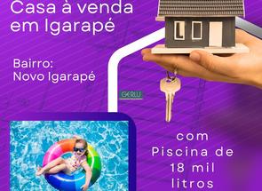 Casa, 3 Quartos, 2 Vagas em Centro, Igarapé, MG valor de R$ 250.000,00 no Lugar Certo