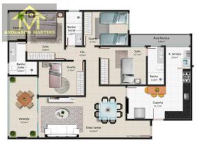 Apartamento, 4 Quartos em Praia da Costa, Vila Velha, ES valor de R$ 1.600.000,00 no Lugar Certo