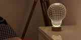 Designer usa iluso de tica para criar luminrias incrveis
