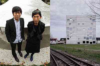 Arquitetos japoneses desenharam a Zollverein School of Management and Design na Alemanha - AFP Photo/Shaun Curry e Estdio Sanaa/Divulgao