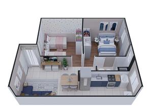 Apartamento, 2 Quartos, 1 Vaga em Caiapós, Contagem, MG valor de R$ 245.000,00 no Lugar Certo