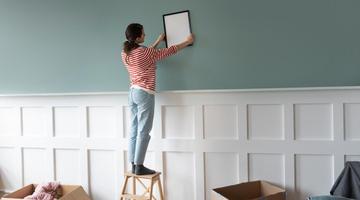 Saiba como usar a t�cnica da meia parede para renovar sua casa sem reforma