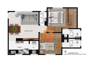 Apartamento, 2 Quartos, 2 Vagas, 2 Suites em Santa Efigênia, Belo Horizonte, MG valor de R$ 470.645,00 no Lugar Certo