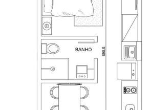 Apart Hotel, 1 Quarto, 1 Suite em Buritis, Belo Horizonte, MG valor de R$ 400.000,00 no Lugar Certo