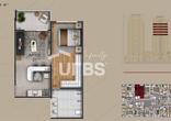 Apart Hotel, 1 Quarto, 1 Vaga, 1 Suite