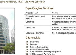 Sala, 1 Quarto, 15 Vagas para alugar em Itaim Bibi, São Paulo, SP valor de R$ 70.680,00 no Lugar Certo
