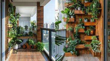 Saiba como montar um jardim vertical e deixar sua varanda irresistvel