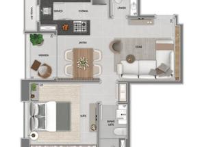 Apartamento, 1 Quarto, 1 Vaga, 1 Suite em Savassi, Belo Horizonte, MG valor de R$ 1.082.800,00 no Lugar Certo
