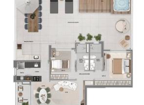 Apartamento, 2 Quartos, 2 Vagas, 2 Suites em Savassi, Belo Horizonte, MG valor de R$ 2.134.300,00 no Lugar Certo