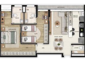 Apartamento, 2 Quartos, 2 Vagas, 2 Suites em Funcionários, Belo Horizonte, MG valor de R$ 1.669.396,00 no Lugar Certo