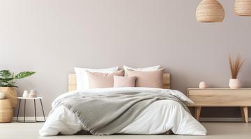 Quarto minimalista ganha espa�o com solu��es simples e elegantes