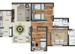 Cobertura, 3 Quartos, 2 Vagas, 1 Suite em Jardim Riacho das Pedras, Contagem, MG valor de R$ 848.800,00 no Lugar Certo