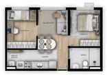 Apartamento, 2 Quartos