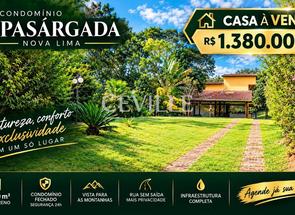 Casa em Condomínio, 4 Quartos, 6 Vagas, 2 Suites em Avenida Manuel Bandeira, Passárgada, Nova Lima, MG valor de R$ 1.380.000,00 no Lugar Certo