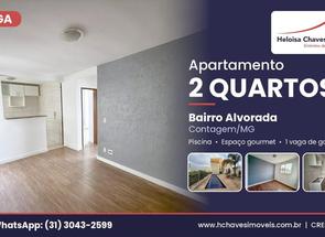 Apartamento, 2 Quartos, 1 Vaga para alugar em Alvorada, Contagem, MG valor de R$ 1.300,00 no Lugar Certo