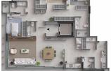 Apartamento, 4 Quartos, 3 Vagas, 2 Suites a venda em Braslia/Plano Piloto, DF no valor de R$ 2.328.000,00 no LugarCerto