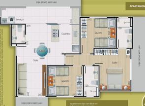 Apartamento, 3 Quartos, 2 Vagas, 1 Suite em Vila Paris, Belo Horizonte, MG valor de R$ 978.800,00 no Lugar Certo