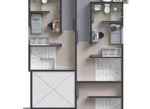 Apartamento, 3 Quartos, 1 Vaga, 2 Suites em Santa Mônica, Belo Horizonte, MG valor de R$ 590.000,00 no Lugar Certo