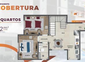 Cobertura, 2 Quartos, 1 Vaga em Guarani, Belo Horizonte, MG valor de R$ 490.000,00 no Lugar Certo