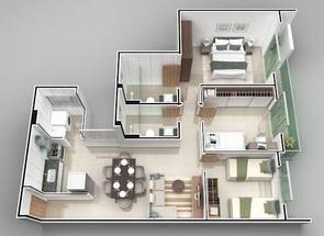 Apartamento, 2 Quartos, 1 Vaga em Eldorado, Timóteo, MG valor de R$ 284.700,00 no Lugar Certo