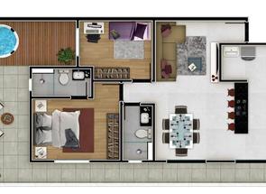 Apartamento, 2 Quartos, 2 Vagas, 1 Suite em Alto Caiçaras, Belo Horizonte, MG valor de R$ 577.540,00 no Lugar Certo