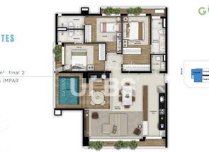 Apartamento, 3 Quartos, 2 Vagas, 3 Suites em Avenida T 10, Setor Bueno, Goiânia, GO valor de R$ 1.620.000,00 no Lugar Certo