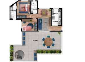 Apartamento, 2 Quartos, 1 Vaga, 1 Suite em Santa Efigênia, Belo Horizonte, MG valor de R$ 1.313.500,00 no Lugar Certo