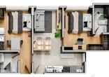 Apartamento, 2 Quartos, 1 Vaga, 2 Suites