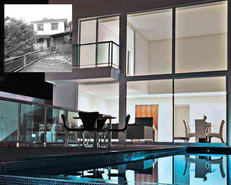 Arquiteta Lilian Fajardo reformulou uma casa antiga e deu ares de modernidade  residncia - Adriane Xavier/Divulgao