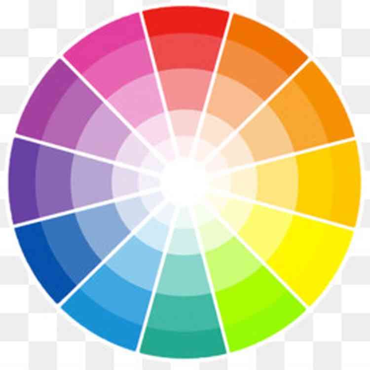 Círculo cromático é uma representação em círculo das cores percebidas pelo olho humano.  - 
