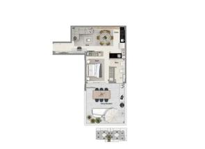Apartamento, 1 Quarto, 1 Vaga em Santo Agostinho, Belo Horizonte, MG valor de R$ 992.800,00 no Lugar Certo