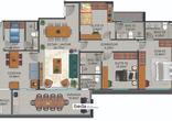 Apartamento, 3 Quartos, 3 Vagas, 3 Suites