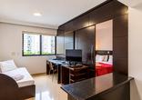 Quitinete, 1 Quarto, 1 Vaga, 1 Suite