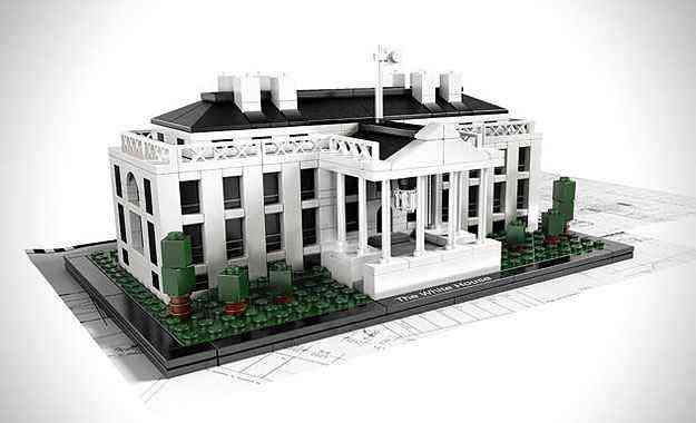 A Casa Branca - Lego/Divulgao