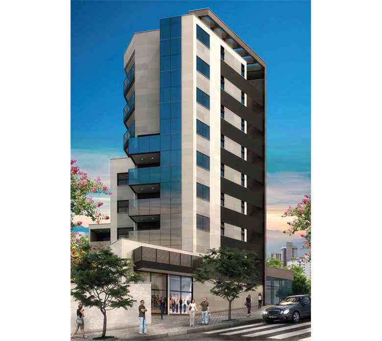 Apartamento com 3 quartos à venda no bairro Santo Agostinho, 86m²
