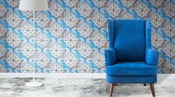 Revestimento azul: saiba como acertar na escolha e valorizar a decora��o
