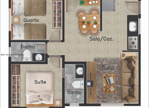 Apartamento, 2 Quartos, 1 Vaga, 1 Suite em Lindéia, Belo Horizonte, MG valor de R$ 299.250,00 no Lugar Certo