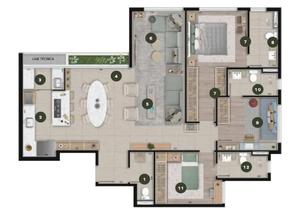 Apartamento, 3 Quartos, 2 Vagas, 3 Suites em Lourdes, Belo Horizonte, MG valor de R$ 2.980.000,00 no Lugar Certo